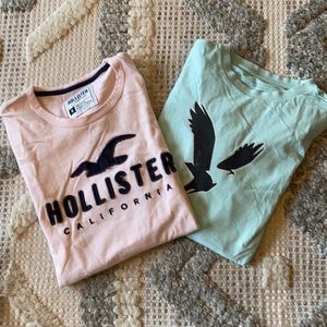 American Eagle & Hollister tee shirt 2 pack!!